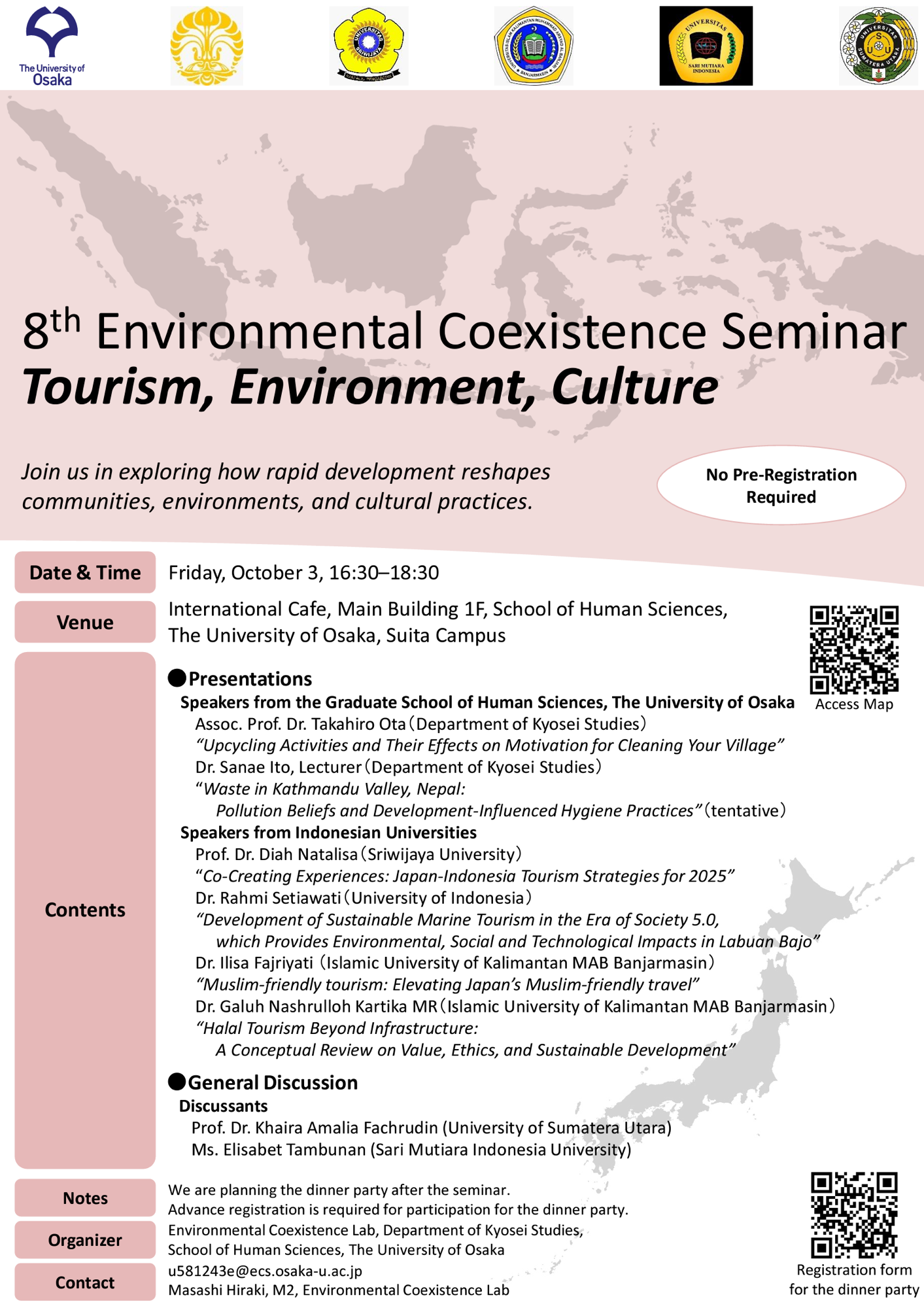 Environmental Coexistence Seminar Series — 8